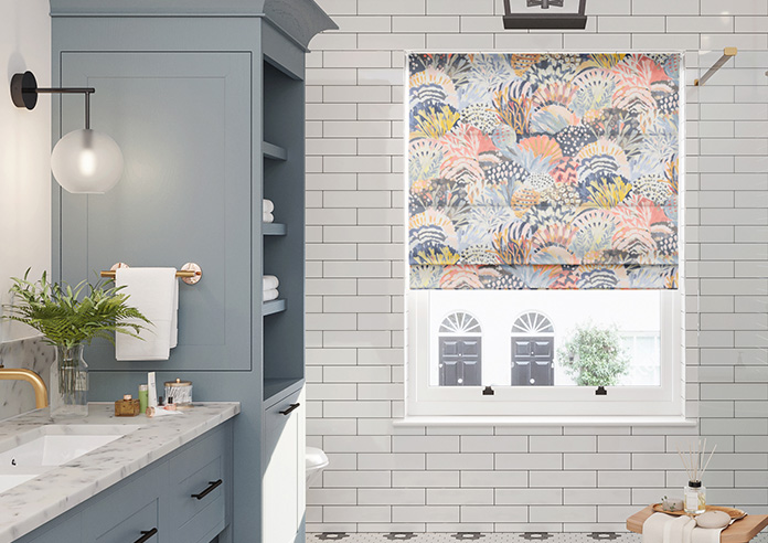 Maggie, Coral - Roman Blind - Image 3
